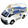 United 2 Berth Hi Top new zealand camper van hire