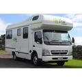 Deluxe 6-7 Mitsubishi Canter new zealand camper van hire