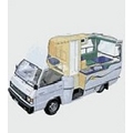Mitsuibishi L300 new zealand camper van hire