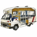 2-3 Berth Toyota Hiace new zealand camper van hire
