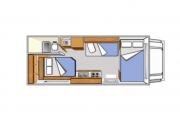 C22 Class C Motorhome rv rental san francisco