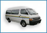 12 Seat - Toyota Hiace Bus 1999-2003 car hire australia