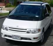 Toyota Estima car hire - new zealand