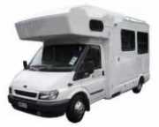 4 Berth Ford Transit motorhome hire - new zealand