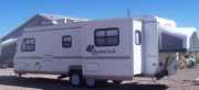 Travel Trailer 25ft Shamrock Hybrid motorhome rentalusa