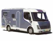 4 Berth motorhome rental