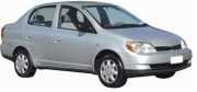 Toyota Echo or similar car hire - new zealand