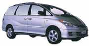 Toyota Tarago australia car hire
