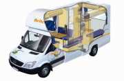 5 Berth motorhome rental