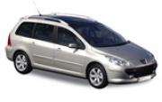 Peugeot 307 Wagon (with Sat nav) or similar lyon airport car hire