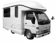 3 Berth Charga motorhome hire - new zealand