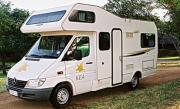 5 Berth Deluxe Campervan motorhome rental south africa