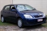 Toyota Corolla Class B car hire - australia