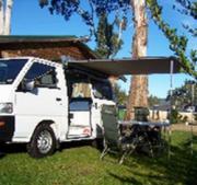 Tassy Shack 2 berth motorhome rental tasmania