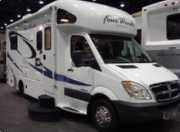 Class C Mercedes Diesel 24ft motorhome rental canada