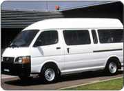 Toyota Commuter 12-14 Seat Bus - KM car hire - australia
