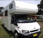 6 Berth Motor Home campervan hire - australia