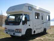 Isuzu Motorhome 6 berth motorhome hire - new zealand