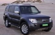 PFAR - Mitsubishi Pagero VRX or similar car hire - queensland