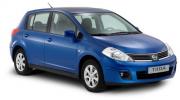 CCAR Nissan Tiida (or similar) car hire - queensland