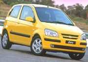 Hyundai Getz or similar car hire - queensland