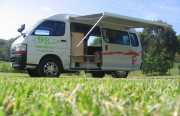 Toyota Hiace semi Hi Top 1998 motorhome hire - new zealand