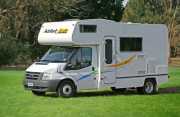 2-5 Berth Walk Thru Motorhome -Manual campervan hire - australia
