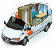 2 Berth Path Seeker motorhome hire - new zealand