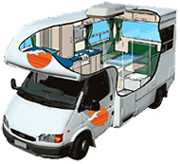 4 Berth Path Escape motorhome hire - new zealand