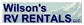 Wilson's RV Rentals. LLC.